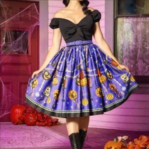 Pinup Couture Natalie Dress in Lanterns